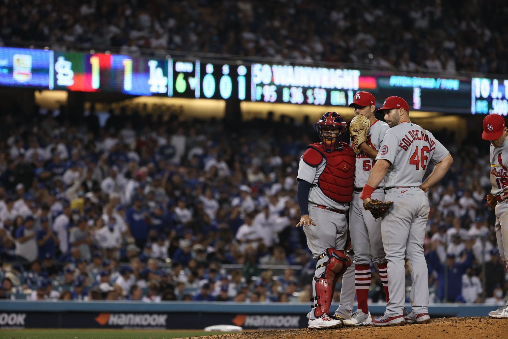 St. Louis Cardinals vs Los Angeles Dodgers National League wild-card game